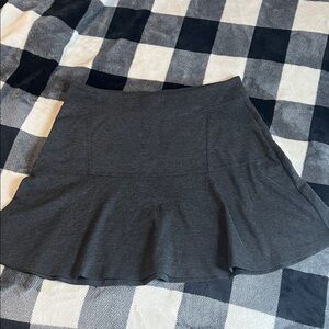 Prana Chic Charcoal Women's Skater Skirt size Large